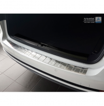 Protector Paragolpes Trasero Acero Inox Audi A4 B9 Avant 2015- &#039;Ribs&#039;